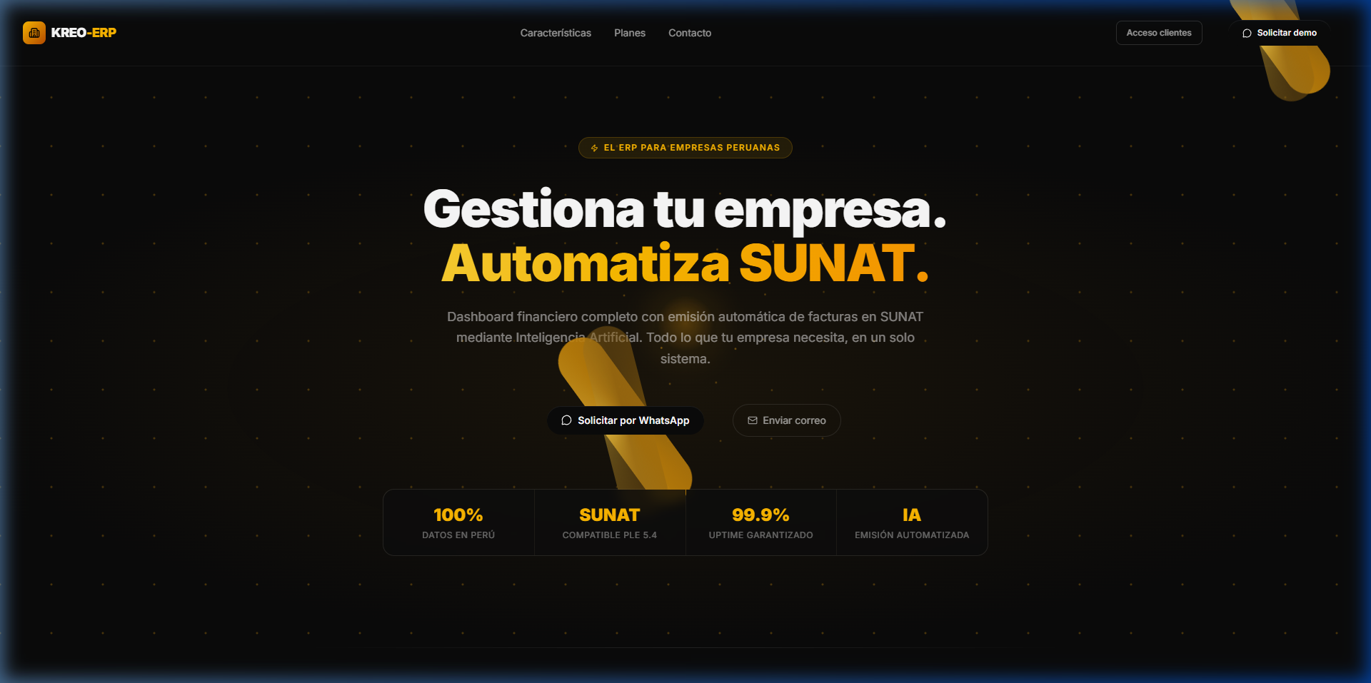 KREO-CRM — Gestión Empresarial y SUNAT