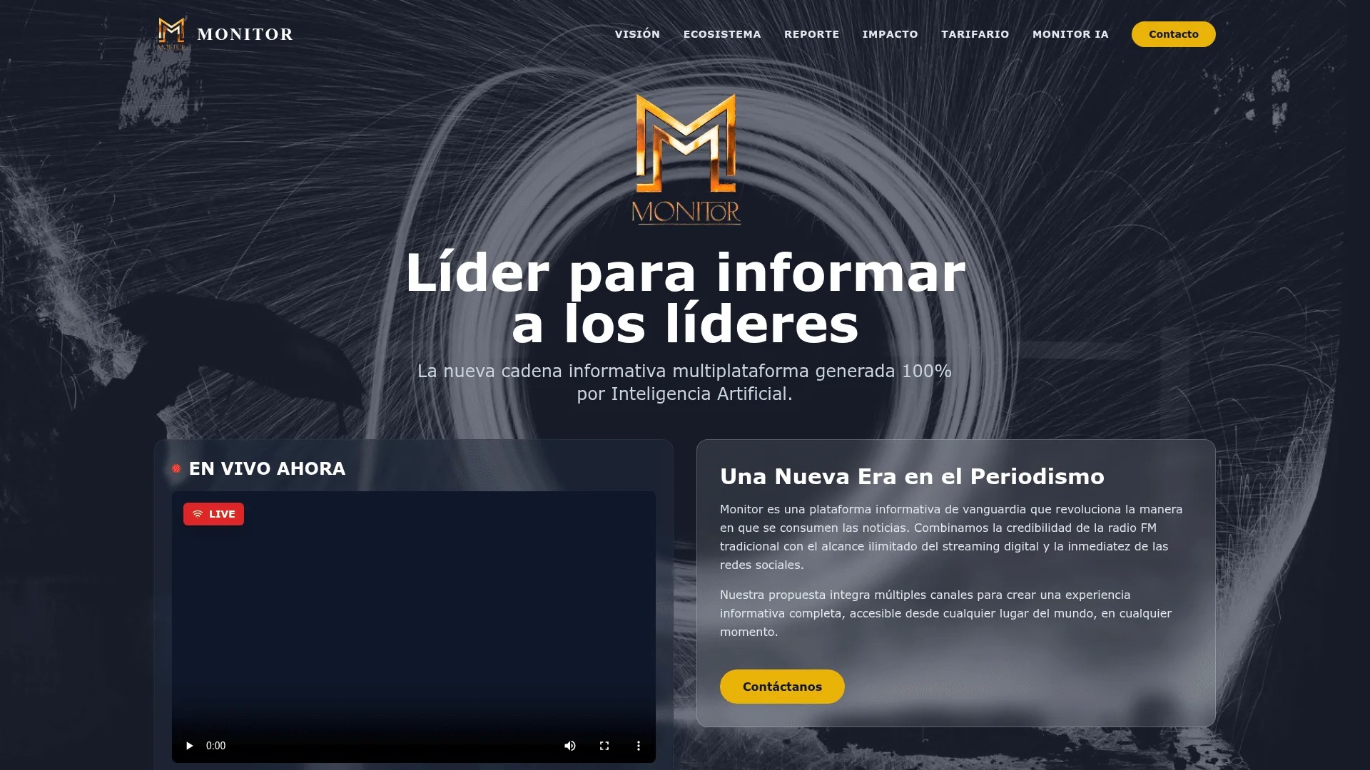 Monitor Multiplataforma — Noticiero IA